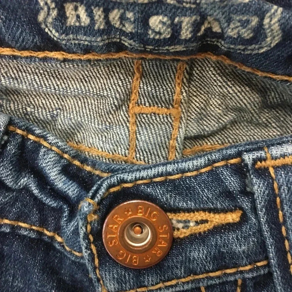 LAST CALL Big Star Boot Cut Jeans Women’s Size 29 Denim Blue Casey - Picture 6 of 13